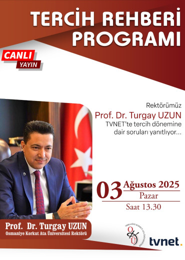 TVNET Tercih Rehberi Programı 