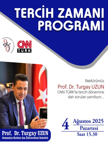 CNN Türk Tercih Zamanı Programı