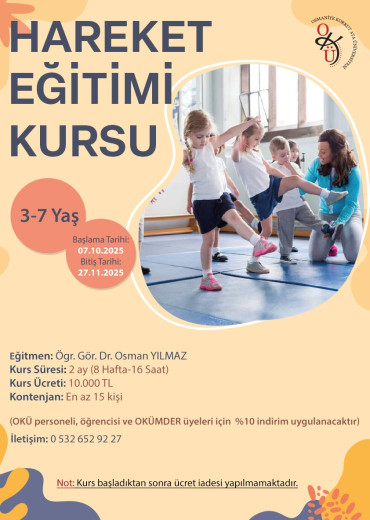 Hareket Eğitimi Kursu