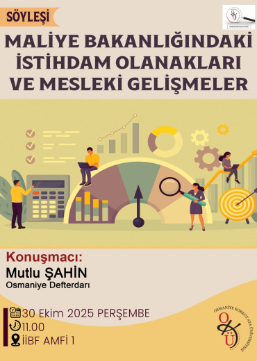 Maliye Bakanlığındaki  İstihdam Olanakları  Ve Mesleki Gelişmeler