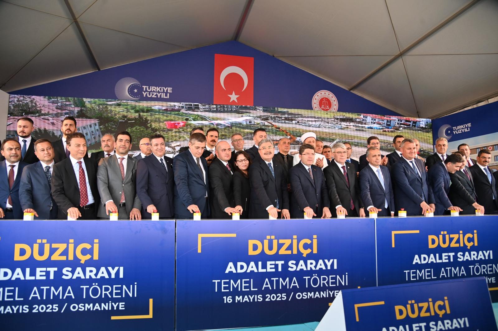 Düziçi Adalet Sarayı Temel Atma Töreni Gerçekleştirildi