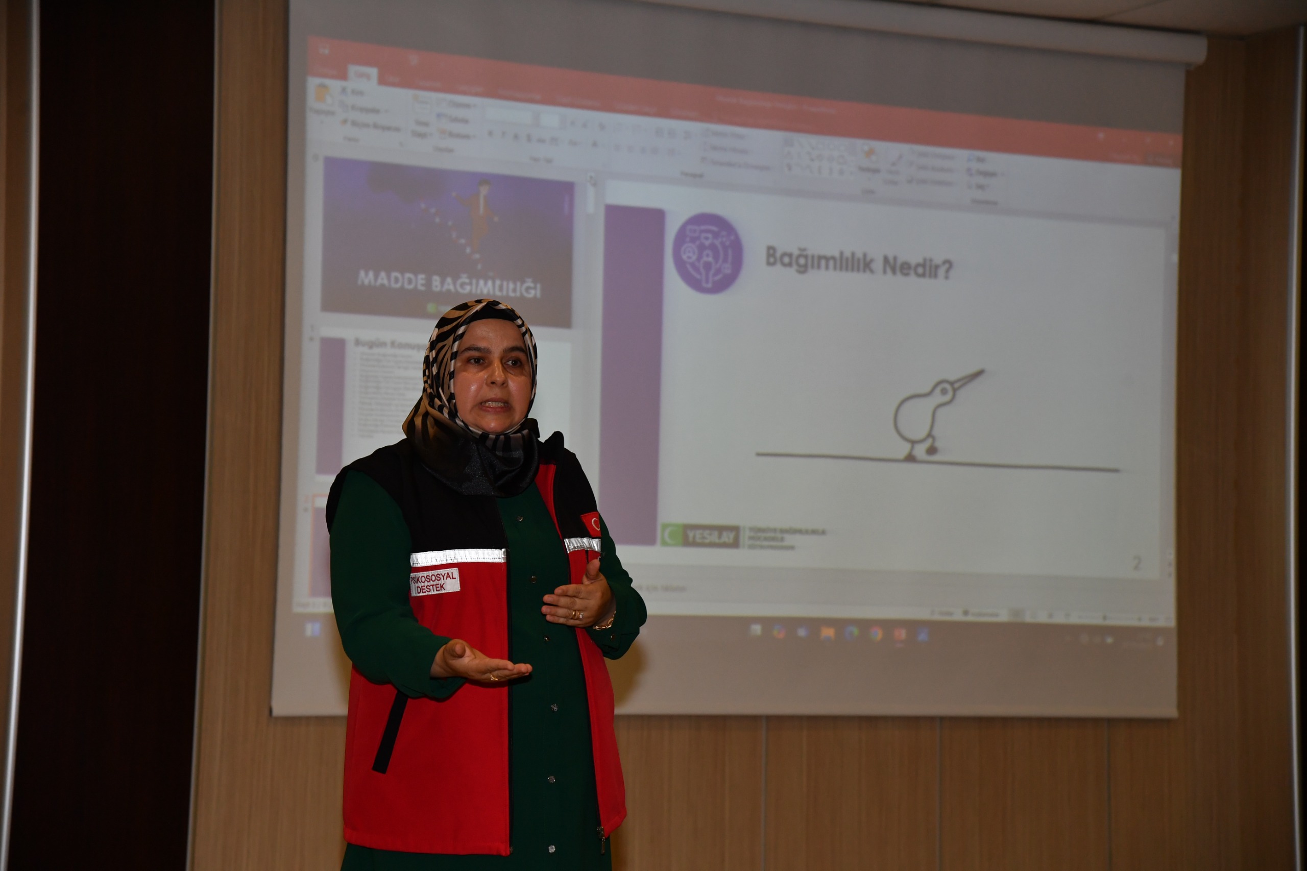 Üniversitemizde “Madde ve Tütün Bağımlılığı” Eğitimi Gerçekleştirildi