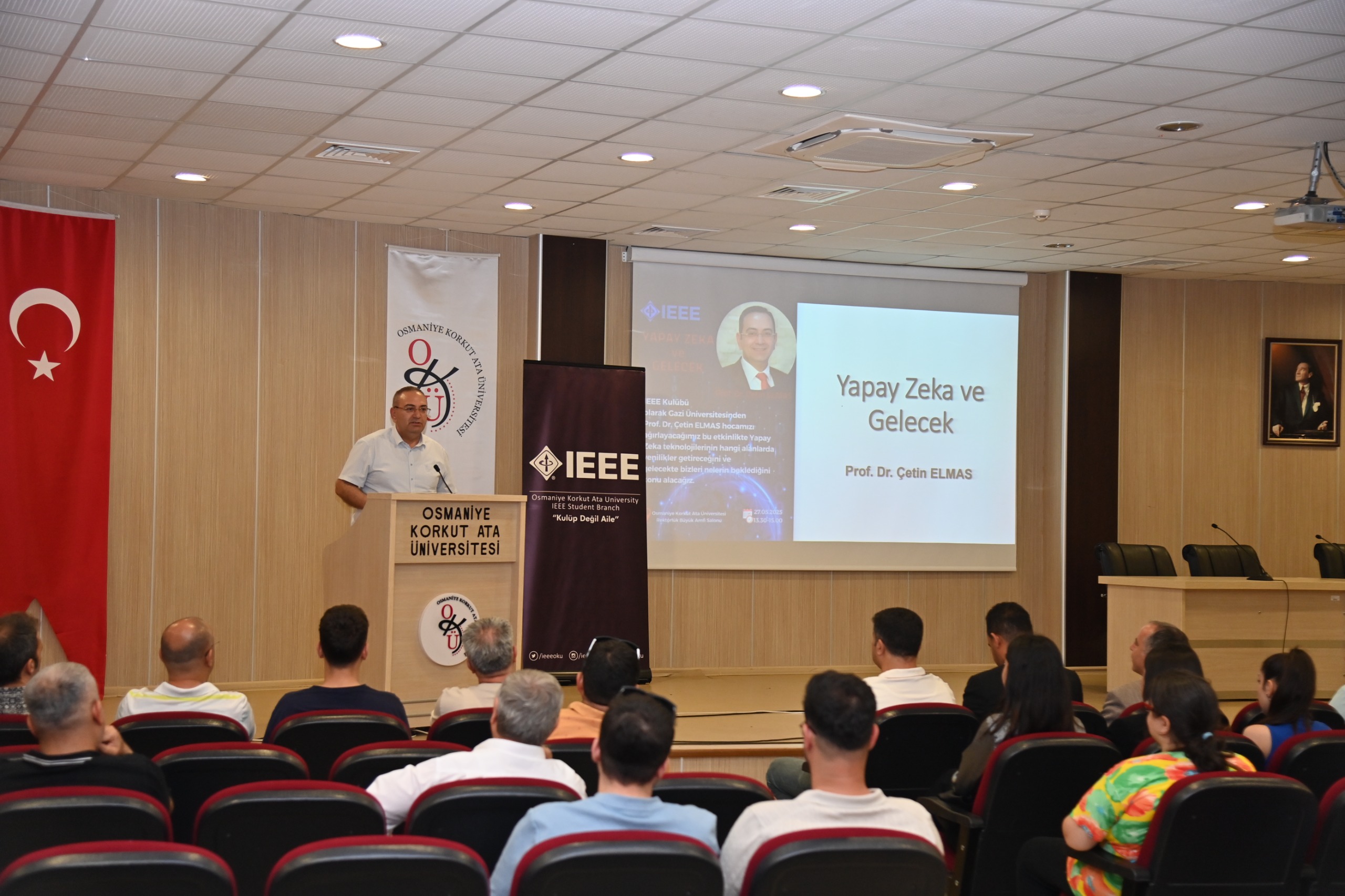 Üniversitemizde “Yapay Zeka ve Gelecek” Konferansı Gerçekleştirildi