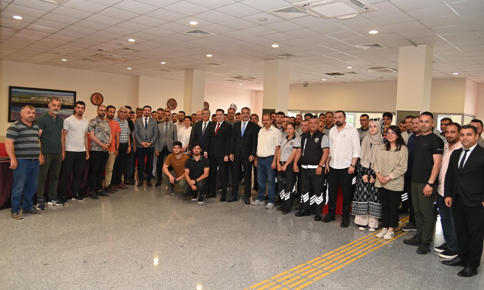 Üniversitemizden Almanak ve Bahar Şenliği'nde Emeği Geçenlere Teşekkür Kokteyli