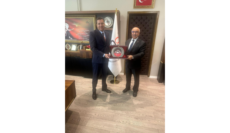 MHP Osmaniye İl Başkanı Yusuf Çomu’dan Rektörümüz Prof. Dr. Turgay Uzun’a Hayırlı Olsun Ziyareti