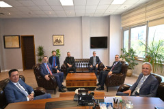 Kamu Gözetimi, Muhasebe ve Denetim Standartları Kurumu Başkanı ve Kurul Üyelerinden Rektörümüze Ziyaret