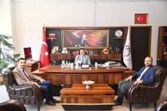 AK Parti Ceyhan İlçe Başkanı Süleyman Yeşil’den Rektörümüze Ziyaret