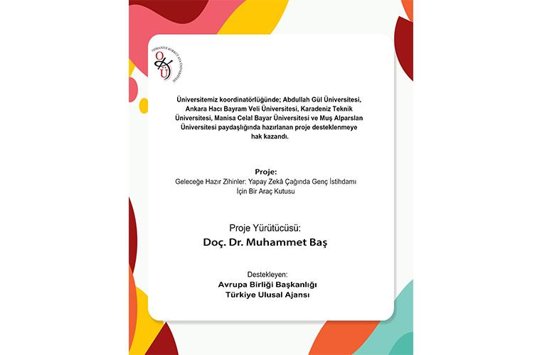 OKÜ Koordinatörlüğünde Hazırlanan Yapay Zekâ Projesine AB Desteği