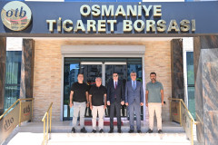Rektörümüzden Osmaniye Ticaret Borsası’na Ziyaret