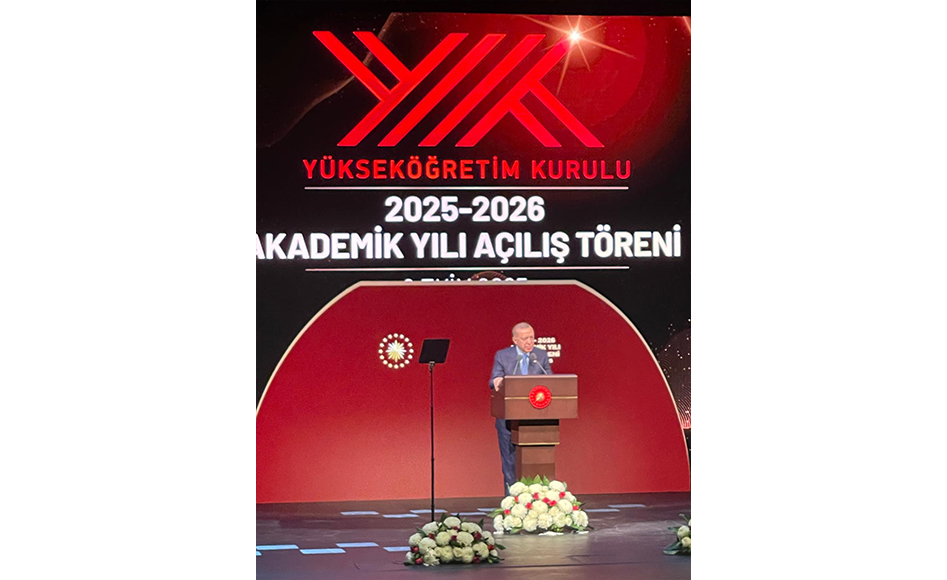 Rektörümüz, Beştepe Millet Kongre ve Kültür Merkezi'nde Düzenlenen 2025-2026 Akademik Yılı Açılış Töreni’ne Katıldı