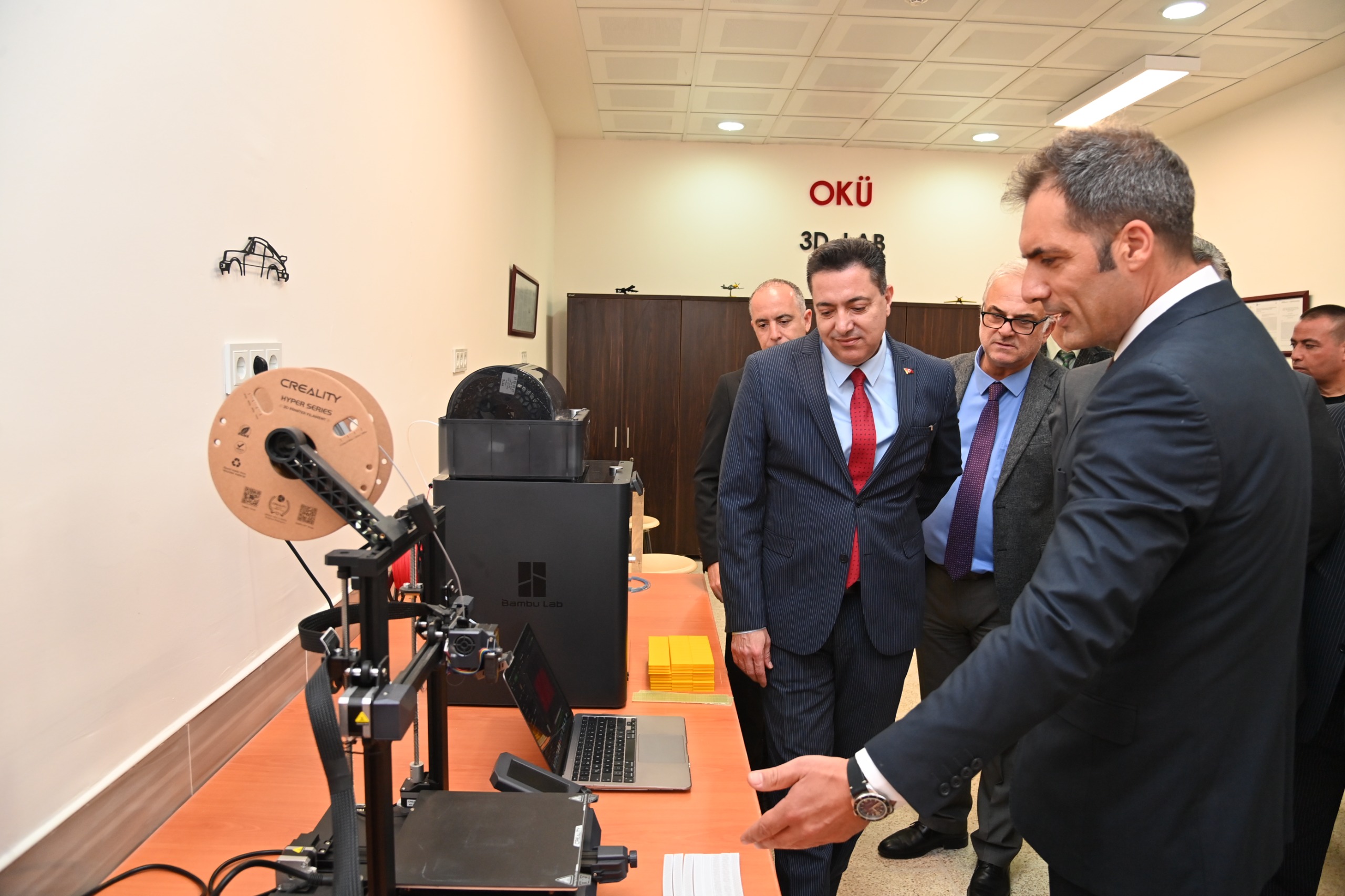 Üniversitemizde Üç Boyutlu Baskı Laboratuvarı Açıldı