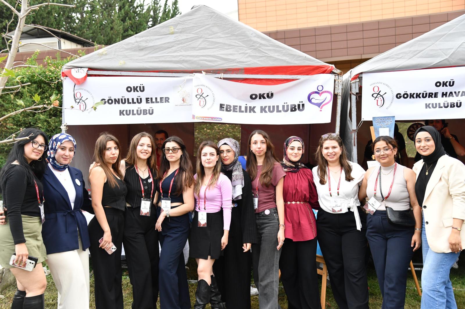 OKÜ Kulüp Tanıtım Günleri Renkli Görüntülere Sahne Oldu