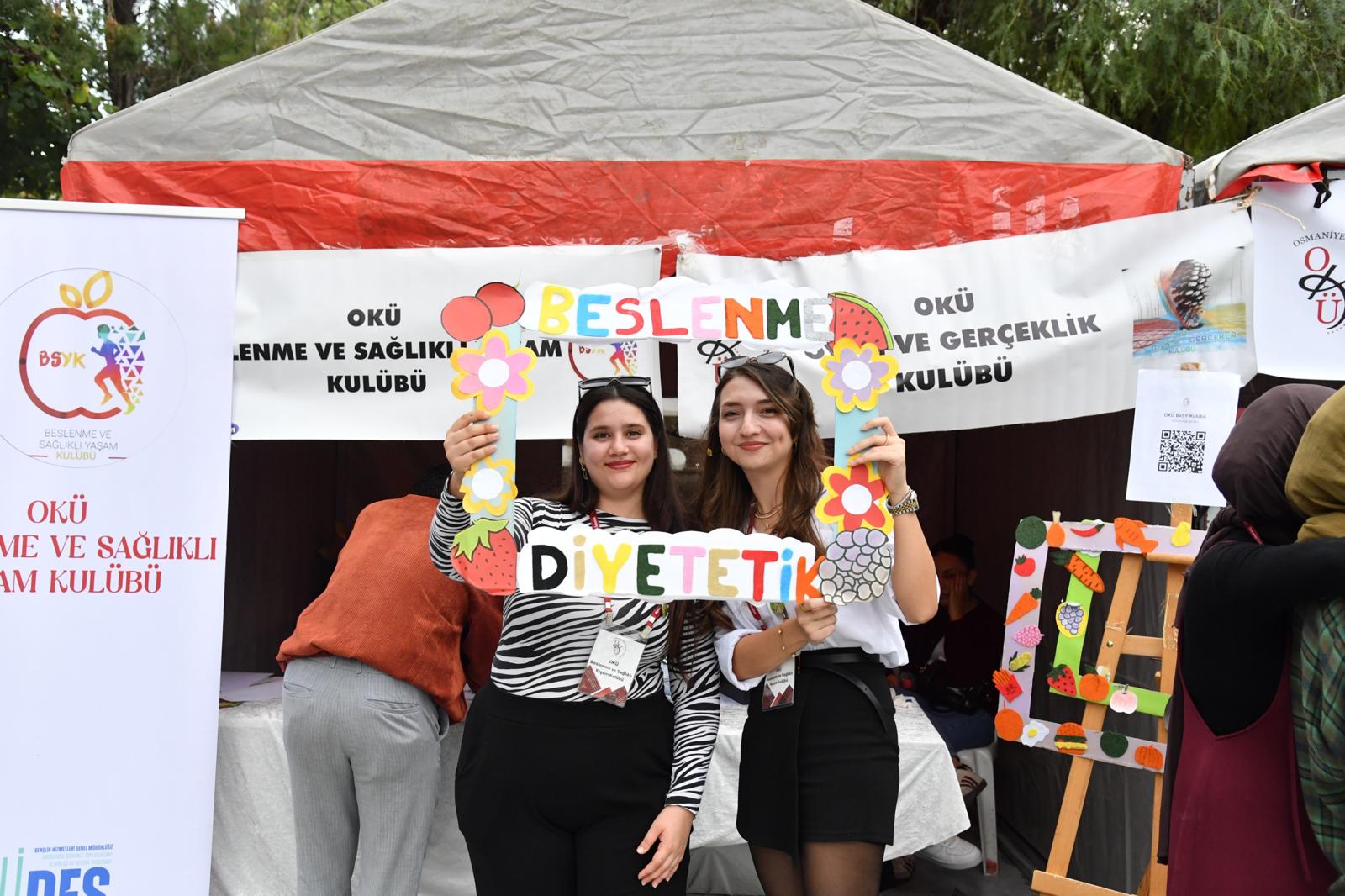 OKÜ Kulüp Tanıtım Günleri Renkli Görüntülere Sahne Oldu