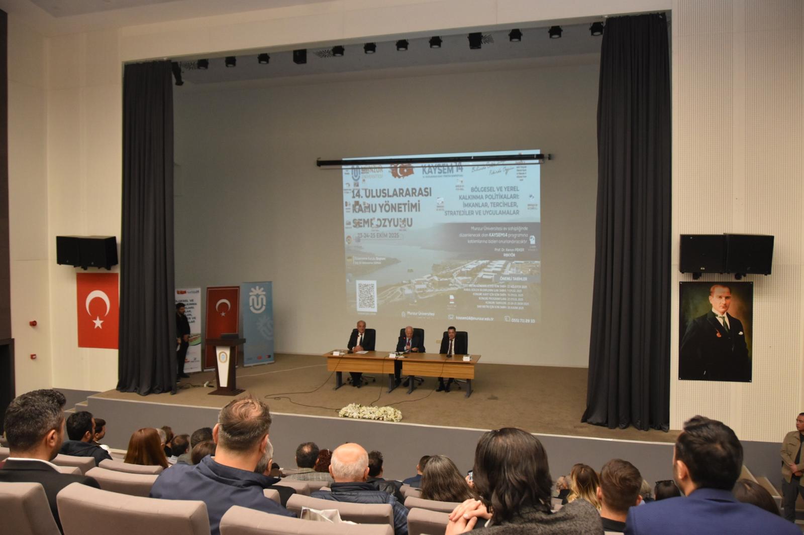 Rektörümüz Prof. Dr. Turgay Uzun, 14. Uluslararası Kamu Yönetimi Sempozyumu’na Katıldı