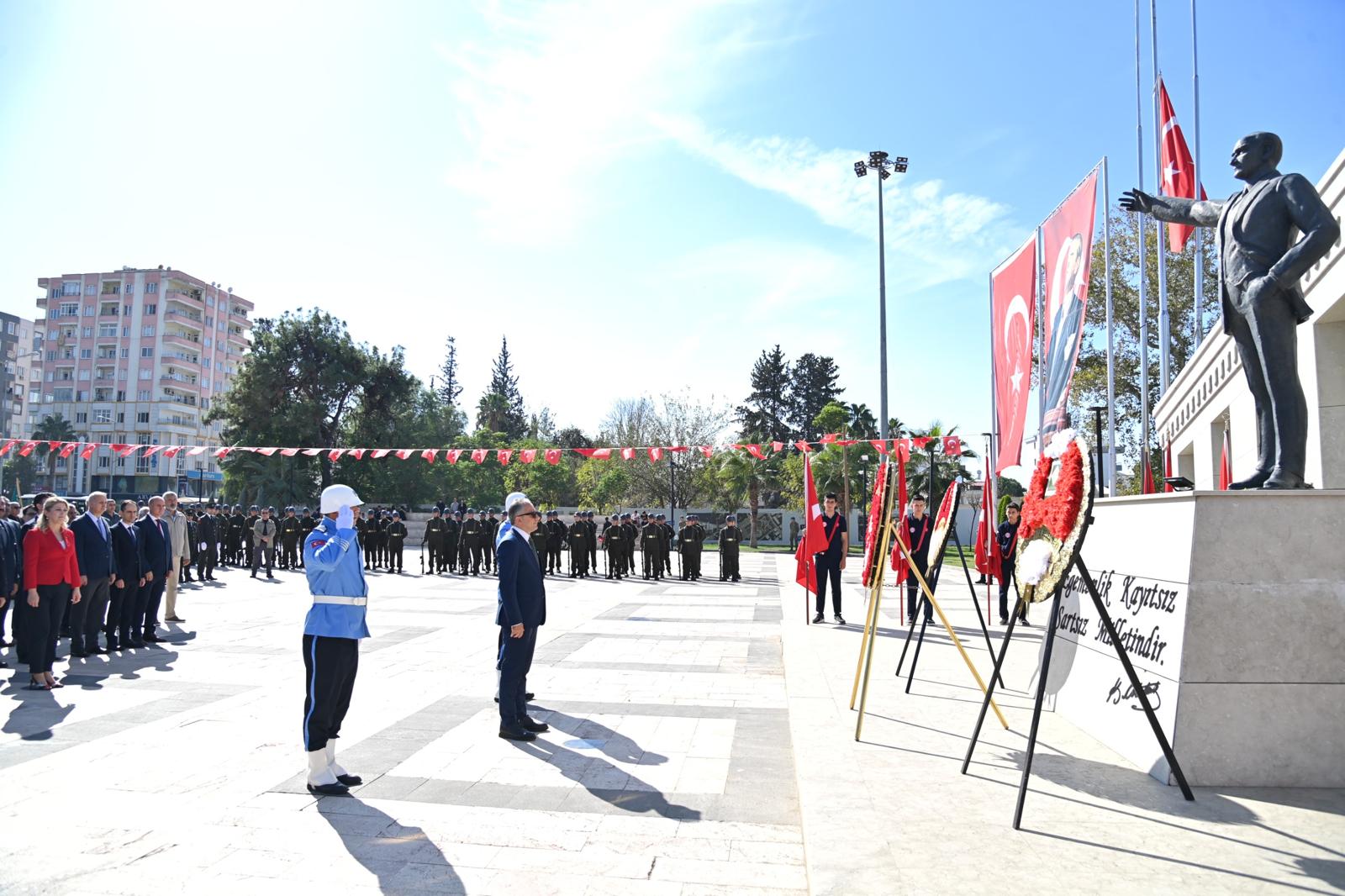 Cumhuriyet Bayramı Osmaniye'de Coşkuyla Kutlandı