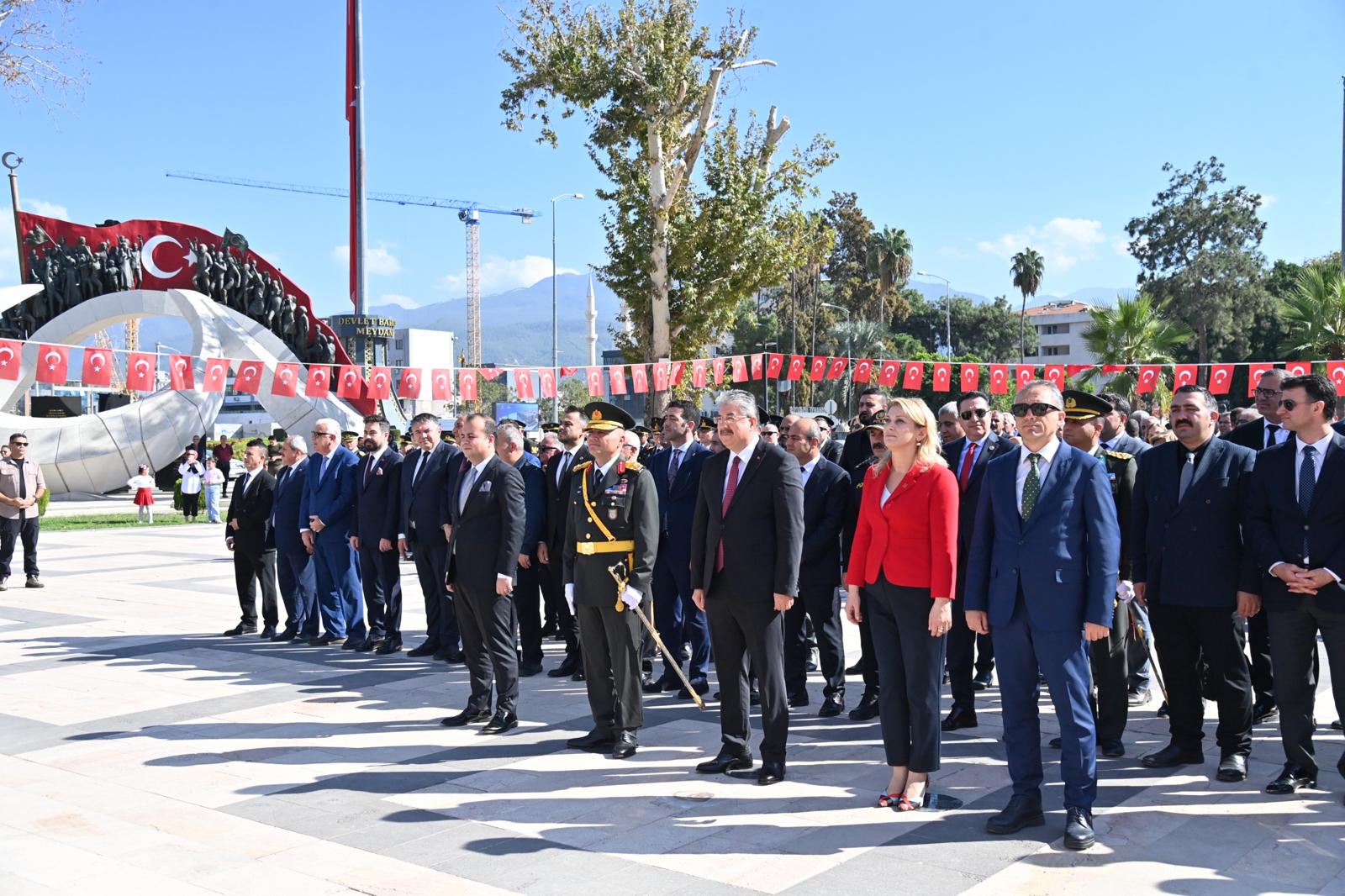 Cumhuriyet Bayramı Osmaniye'de Coşkuyla Kutlandı