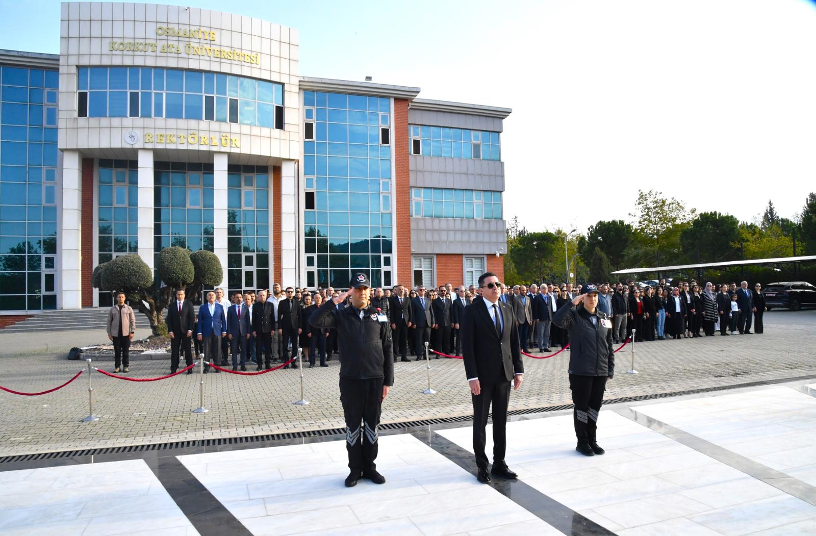 Üniversitemizde 10 Kasım Atatürk’ü Anma Töreni Gerçekleştirildi