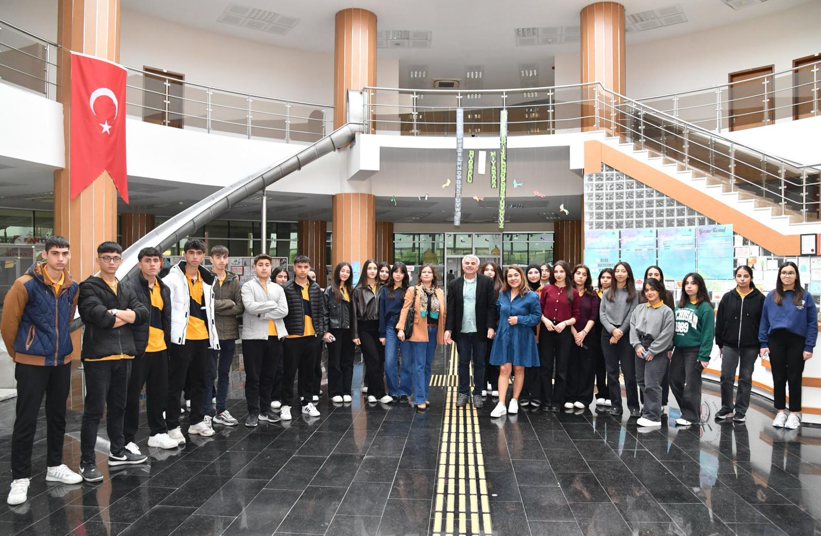 Osmaniye Oğuz Kağan Anadolu Lisesi Öğrencilerinden Üniversitemize Ziyaret