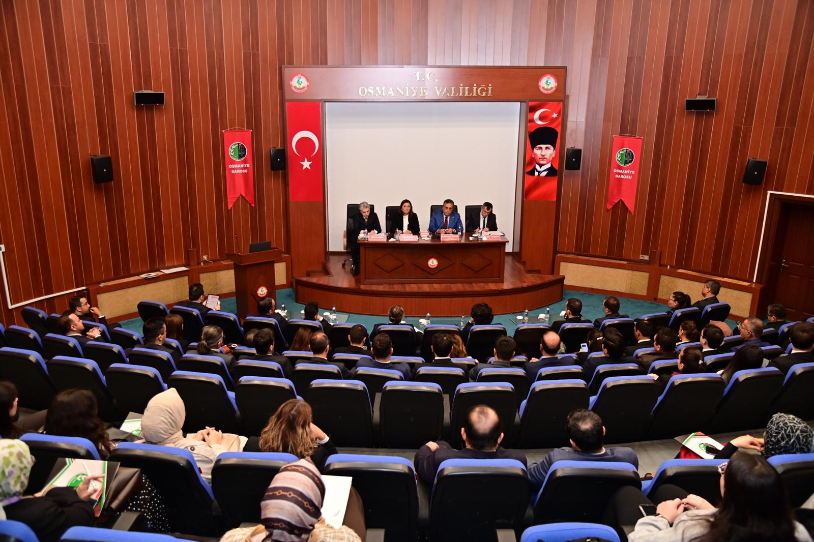 Üniversitemiz ve Osmaniye Barosu İş Birliğiyle “Cinsel Suçlara İlişkin Güncel Sorunlar Sempozyumu” Düzenlendi