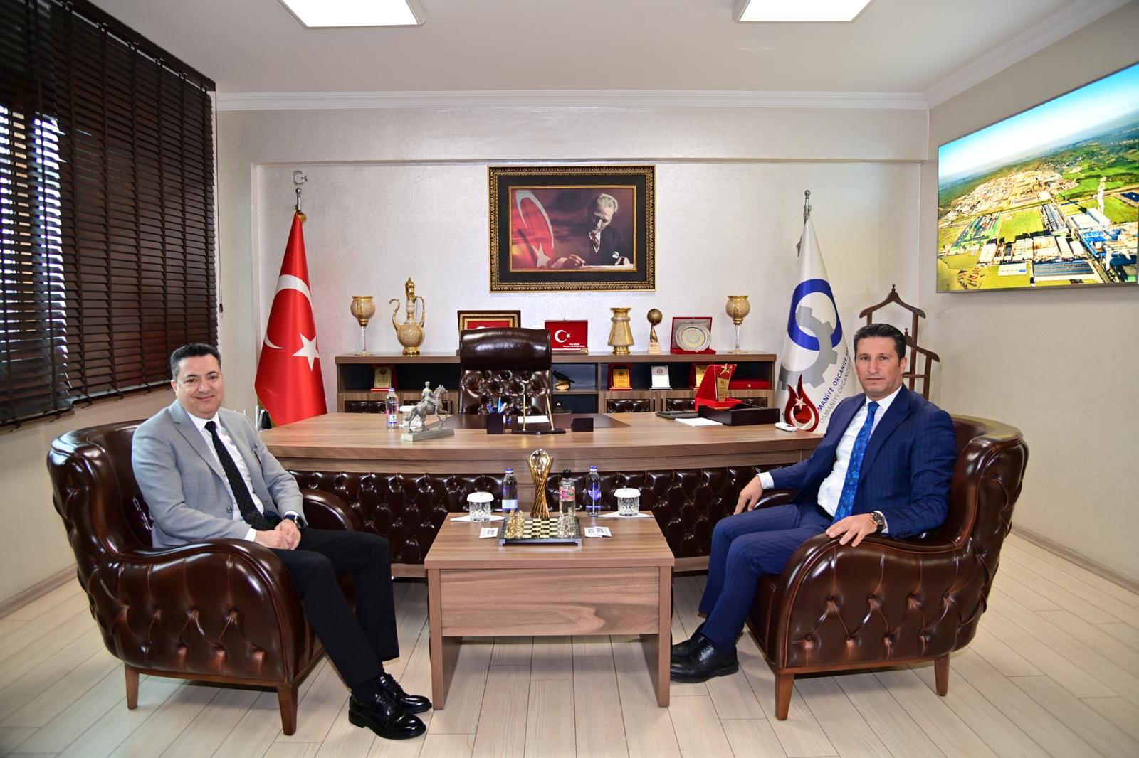 Rektörümüz Prof. Dr. Turgay Uzun’dan OSB Bölge Müdürlüğüne Teşekkür Ziyareti