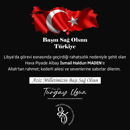 Başın Sağ Olsun Türkiye