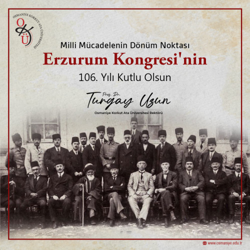 Erzurum Kongresi Yıl Dönümü