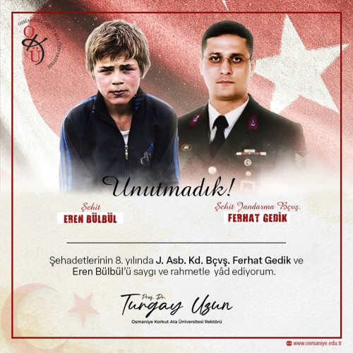 Unutmadık! 
