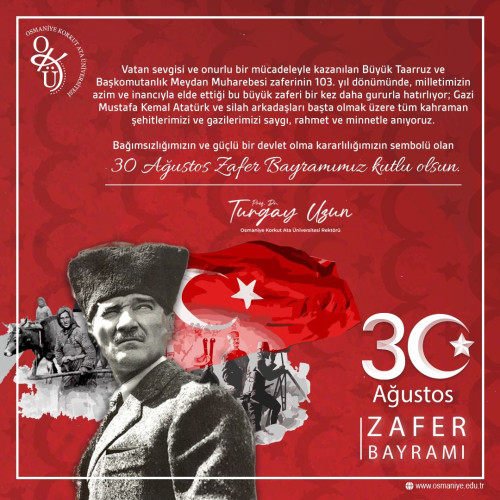 30 Ağustos Zafer Bayramı