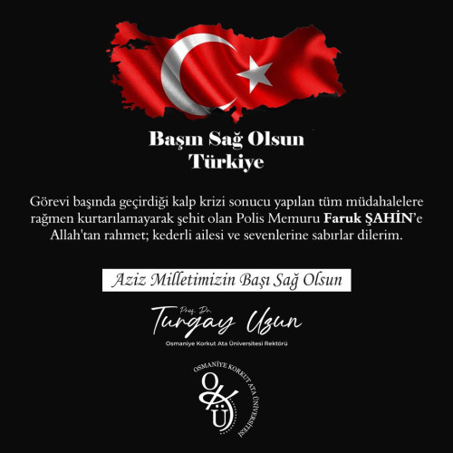 Başın Sağ Olsun Türkiye 