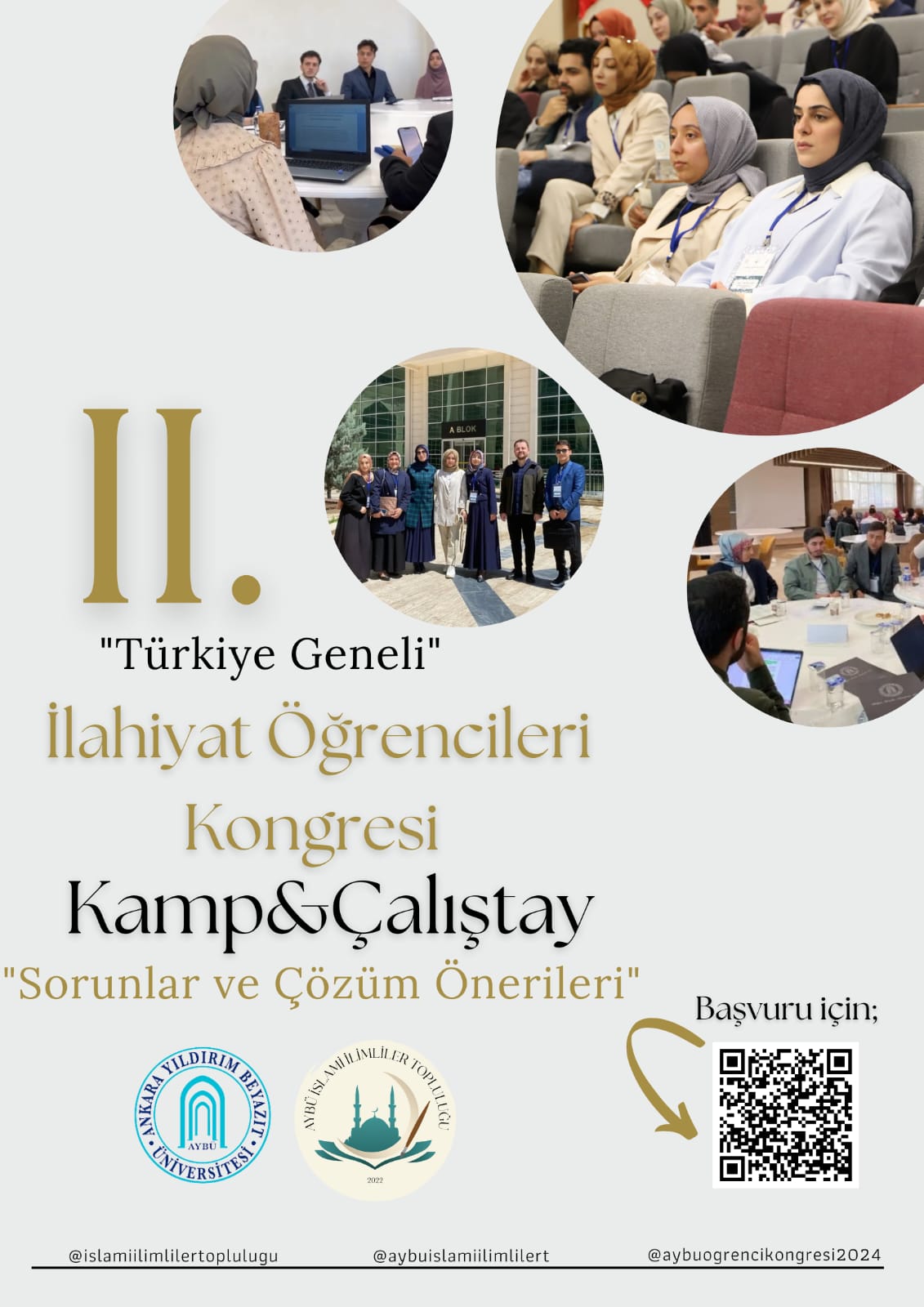 II. Türkiye Geneli İlahiyat Öğrencileri Kongresi: Kamp ve Çalıştay Sorunlar  ve Çözüm Önerileri (Revize) | Osmaniye Korkut Ata Üniversitesi