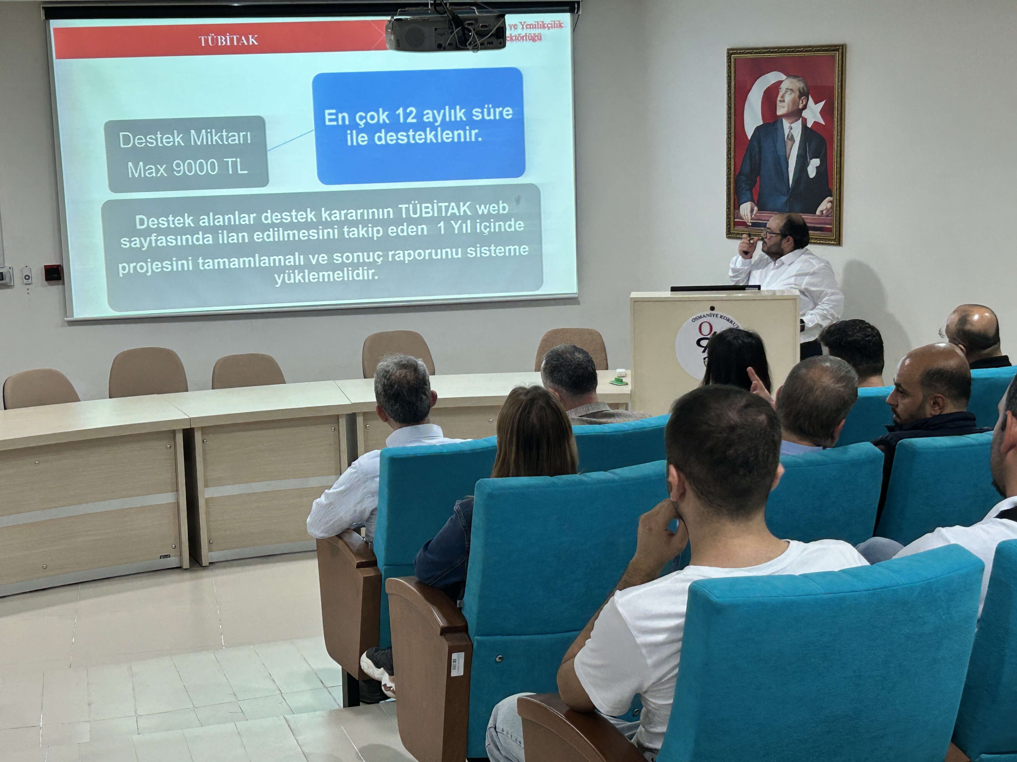 Mühendislik ve Doğa Bilimleri Fakültesinde TÜBİTAK 2209 tanıtımı sunumu gerçekleştirildi