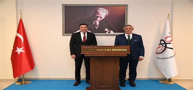 Kırgızistan-Türkiye Manas Üniversitesi Rektörü Üniversitemizde
