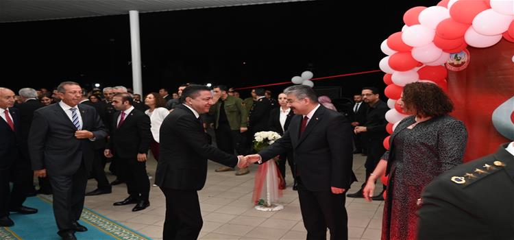 Rektörümüz Cumhuriyetimizin Kuruluşunun 99. Yıl Dönümü Onuruna Düzenlenen Resepsiyona Katıldı