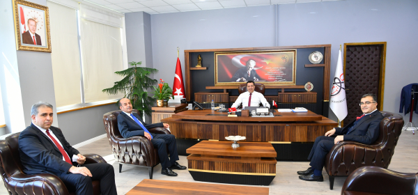 Rektörümüz Prof. Dr. Turgay Uzuna Ziyaretler Devam Ediyor