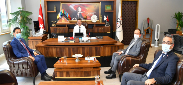 DOĞAKA Genel Sekreteri Onur Yıldızdan Rektörümüze Ziyaret