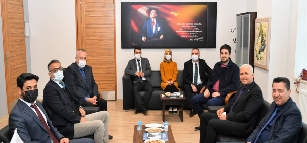 Rektörümüzden Bahçe Meslek Yüksekokulu'na Ziyaret