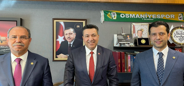 Üniversitemiz Rektörü TBMM'de Milletvekillerini Ziyaret Etti