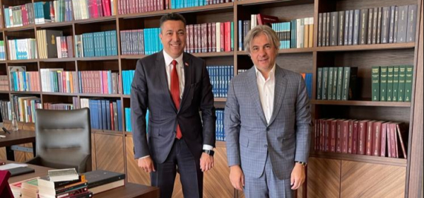 Rektörümüz Kültür ve Turizm Bakan Yardımcısını Ziyaret Etti