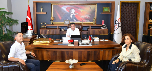 Üniversite İdari Personel Sendikası  Üni-Per-Sen  Temsilcisinden Rektörümüze Ziyaret