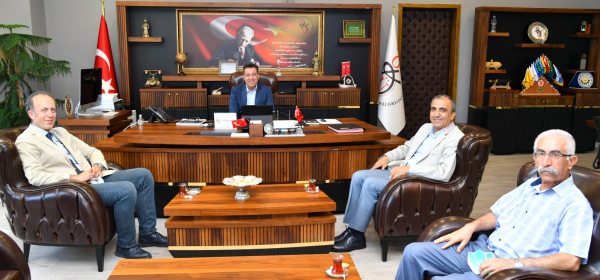 Türk Ocakları Osmaniye Şube Başkanından Rektörümüze Ziyaret
