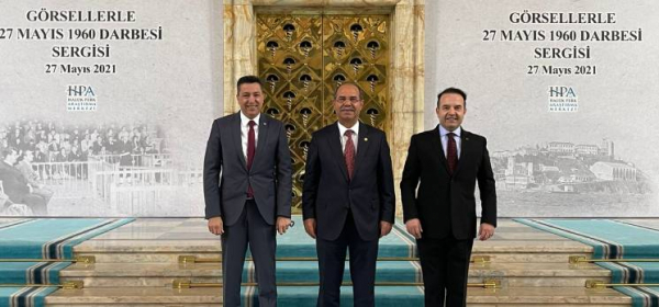 Rektörümüz Ankara'da Osmaniye Milletvekili Mücahit Durmuşoğlu ve Spor Toto Teşkilatı Başkan Yardımcısı Bülent Şanal'ı Ziyaret Etti