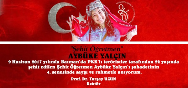 Prof. Dr. Turgay UZUN'un Taziye Mesajı
