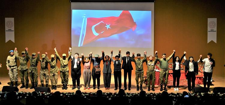 İlimizde İstiklal Marşımızın Kabul Edilişinin 101. Yıl Dönümü ve Mehmet Akif Ersoy'u Anma Programı Düzenlendi