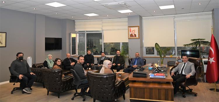 Rektörümüz Üniversitemiz Basın Halkla İlişkiler Birimi Çalışanlarının 10 Ocak Çalışan Gazeteciler Günü'nü Kutladı