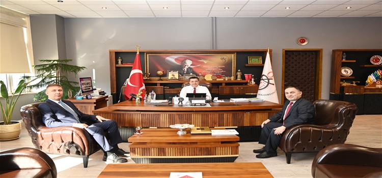 Basın İlan Kurumu Adana Şube Müdüründen Rektörümüze Ziyaret