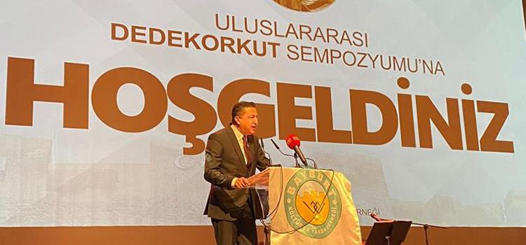 Rektörümüz Uluslararası Dede Korkut Sempozyumu’na Katıldı