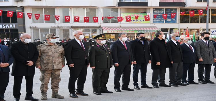 Rektörümüz, Büyük Önder Atatürk'ün Osmaniye' ye Gelişinin 97. Yıl Dönümü Kutlama Törenine Katıldı