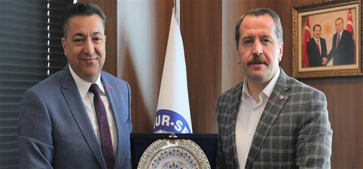 Rektörümüzden Memur-Sen Genel Başkanına Ziyaret
