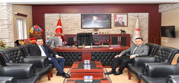 Rektörümüzden Osmaniye İl Tarım ve Orman Müdürüne Ziyaret