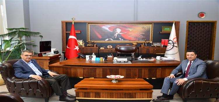 Pamukkale Üniversitesi Rektörü Prof. Dr. Ahmet Kutluhan Üniversitemizde